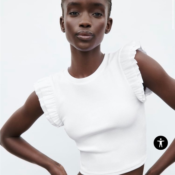 Zara Ruffled Top - Picture 4 of 5